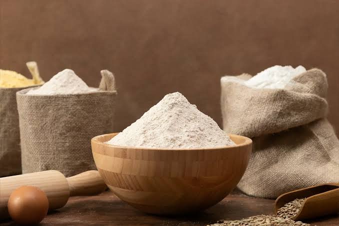 Refined wheat flour maida