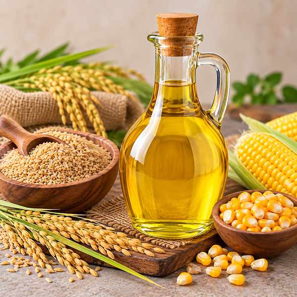 Plus Rice Bran Corn Oil