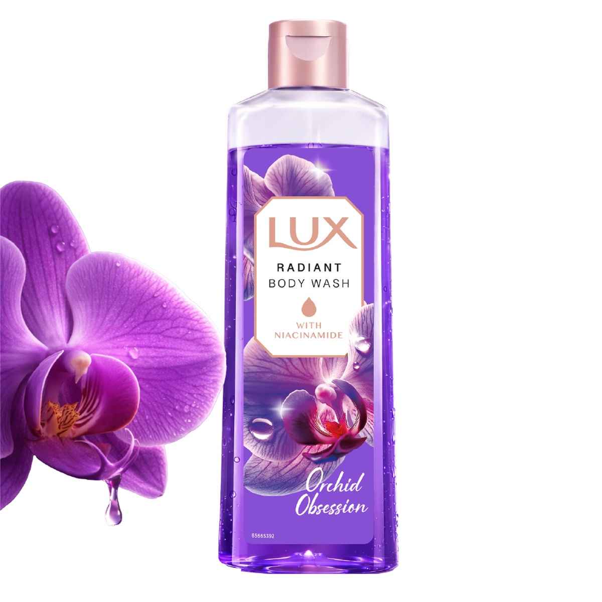 Lux Orchid Obsession Radiant Body Wash With Niacinamide, 750 ml