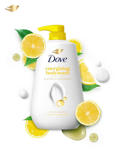 Dove Energising Bodywash With Triple Hydration Serum