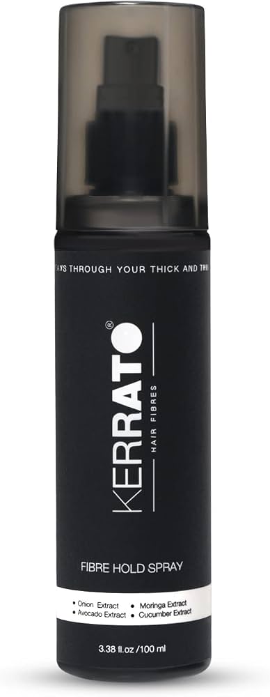 Kerrato Hair Fibres Fibre Hold Hair Spray