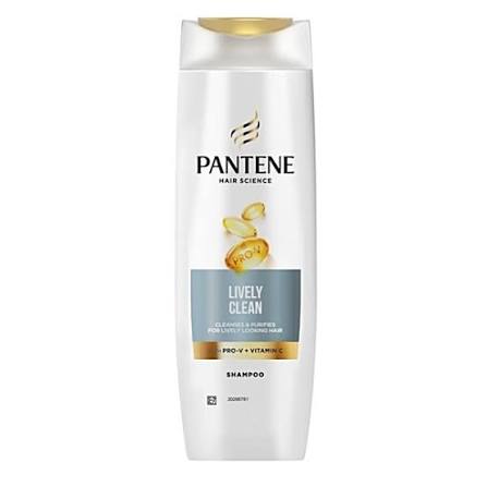 Pantene Advanced Hair Care Solution Shampoo - Lively Clean, 400 ml Bottle