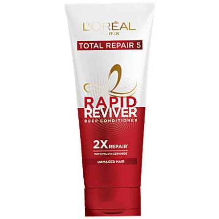 L'Oreal Paris Total Repair 5 Rapid Reviver Deep Conditioner - Damaged Hair, 180 ml
