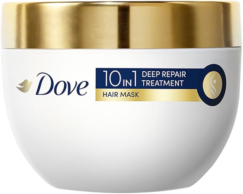 Dove Deep Repair Treatment Hair Mask - With 8% Bio-Protein Fusion, For Damaged Hair, 120 ml