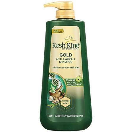 Kesh King Gold Anti-Hairfall Shampoo, 1 L