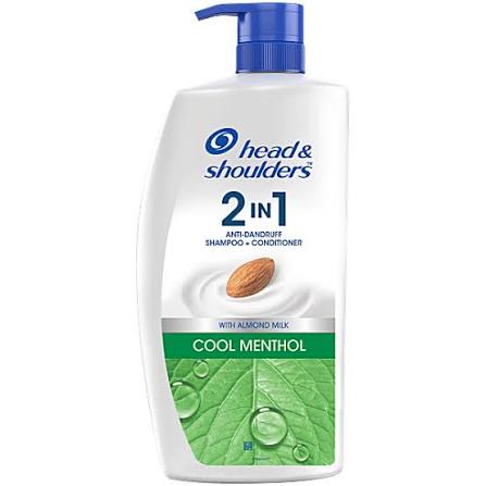Head & Shoulders Shampoo + Conditioner - 2-in-1, Cool Menthol, 1 L