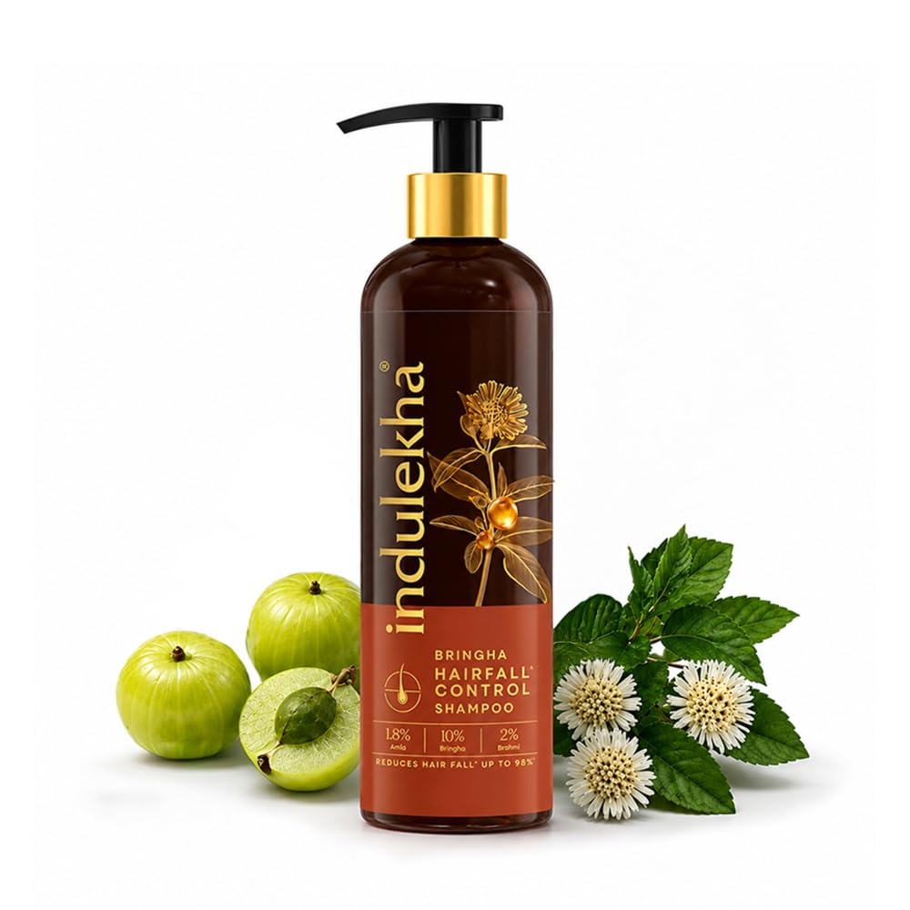 Indulekha Bringha Hair fall Control Shampoo