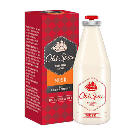 Old Spice After Shave Lotion - Musk, Soothes & Freshens The Skin, 150 ml Bottle