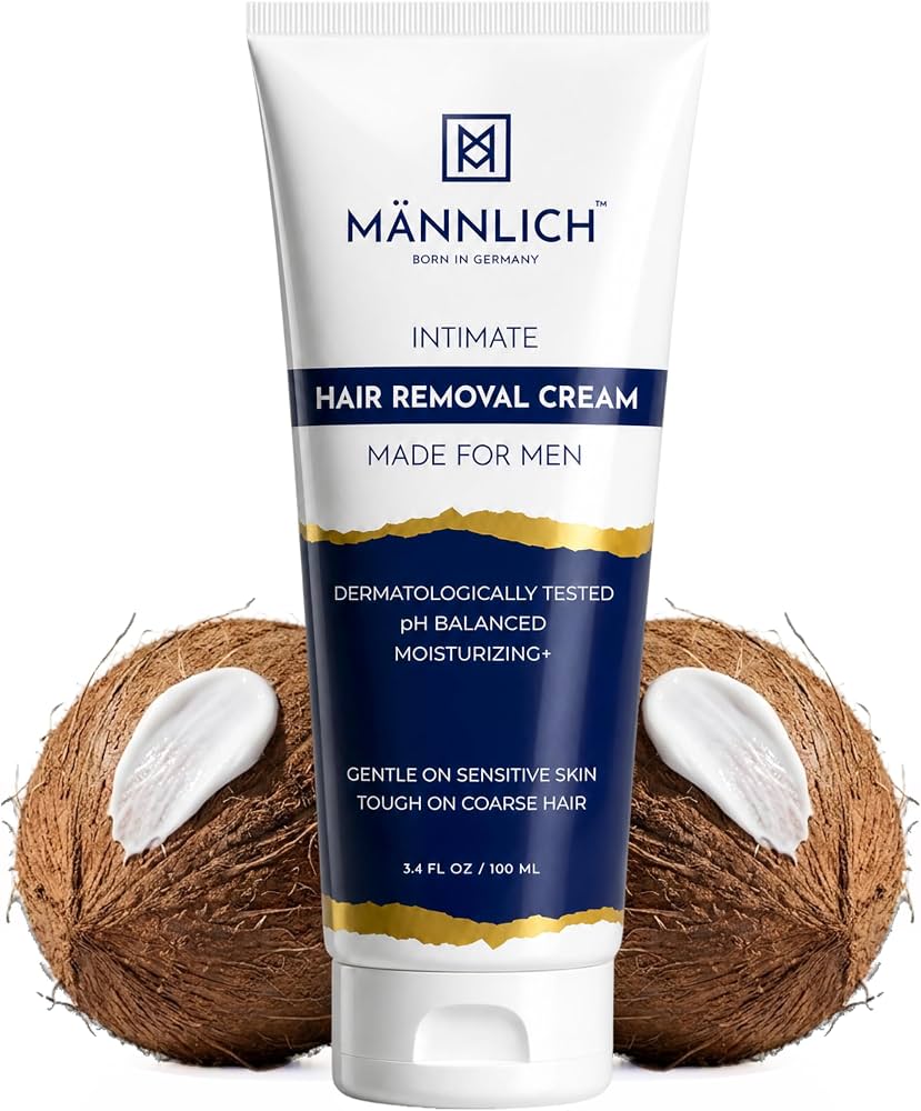 Mannlich Intimate Hair Removal Cream For Men