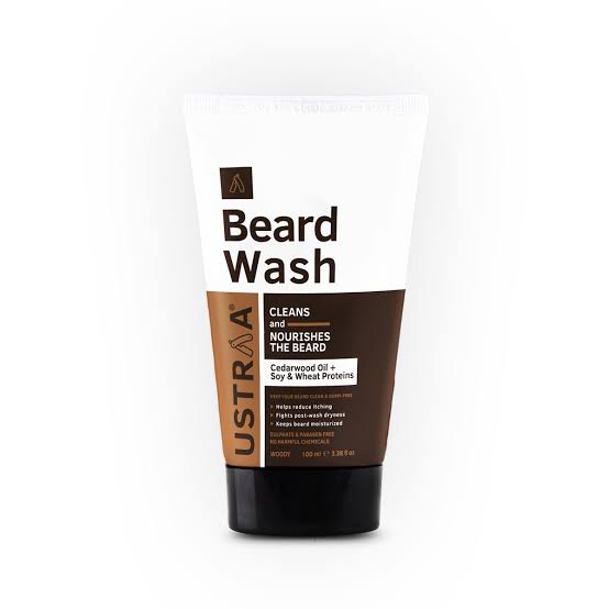 Ustraa Beard Wash Woody, 100 ml