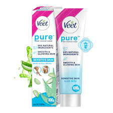 Veet Pure Aloe Vera Hair Removal Cream For Sensitive Skin