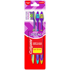 Colgate ZigZag Anti-Bacterial Toothbrush - Medium