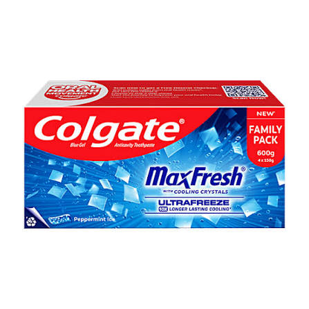 Colgate MaxFresh Toothpaste - Peppermint Ice
