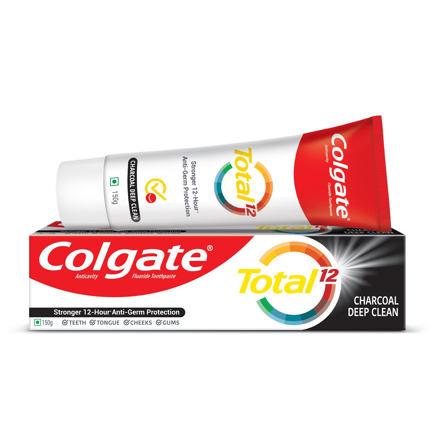 Colgate Total Charcoal Deep Clean Antibacterial Toothpaste