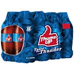 Thums Up Soft Drink, 250 ml (Pack of 8)