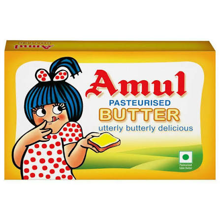 Amul Pasteurised Butter, 100 g Carton