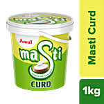 Amul Masti Dahi, 1 kg Tub