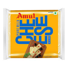 Amul Pure Milk Cheese Slices, 200 g (10 pcs)