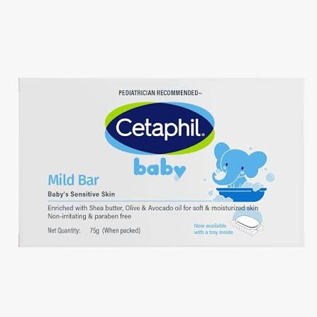 Cetaphil Baby Mild Bar, 75 g