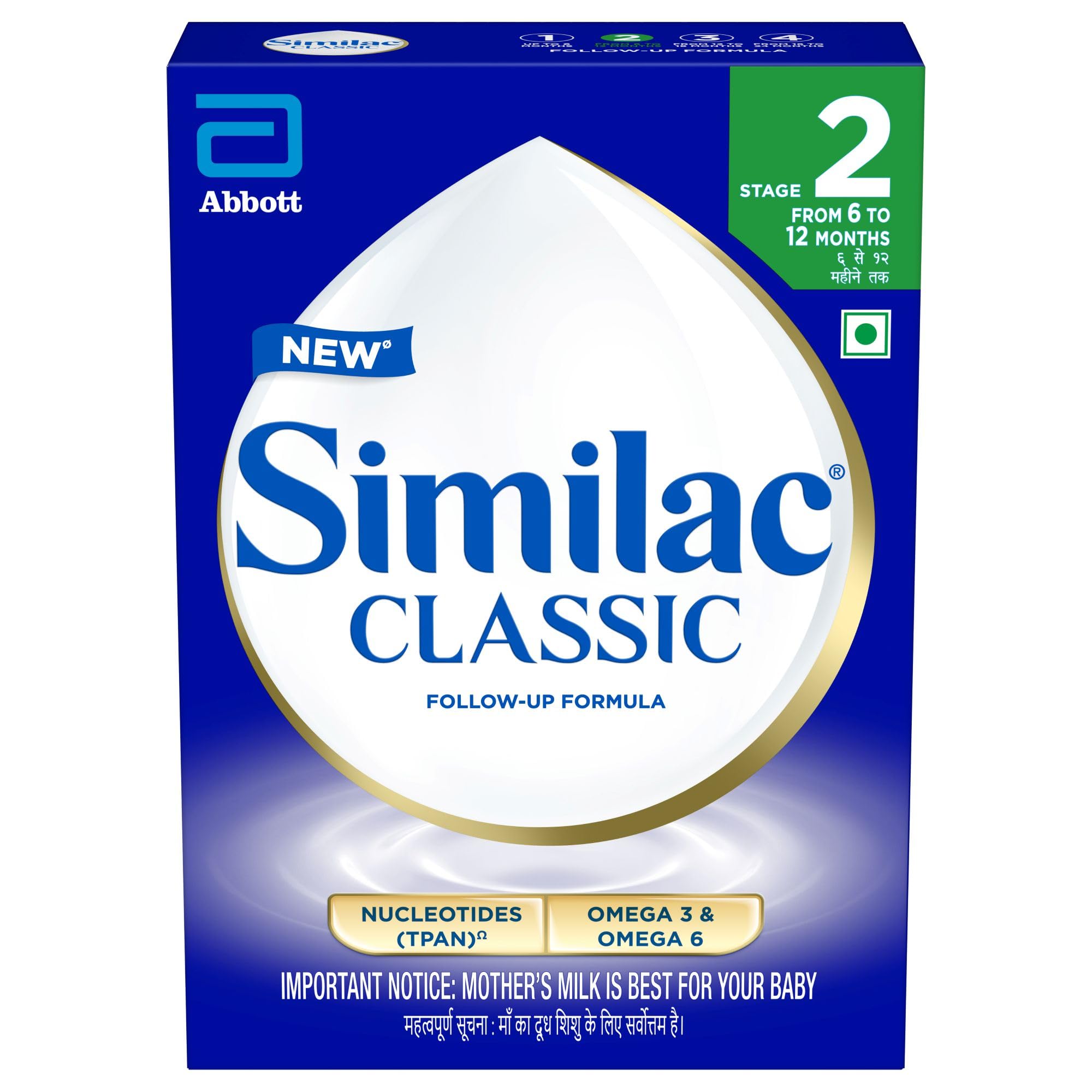 Similac Classic Stage 2 Follow Up Formula, 400 g