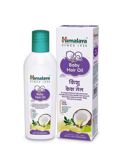 Himalaya Baby Hair Oil - With Coconut Oil, Amla & Methi, Paraben Free, 200 ml