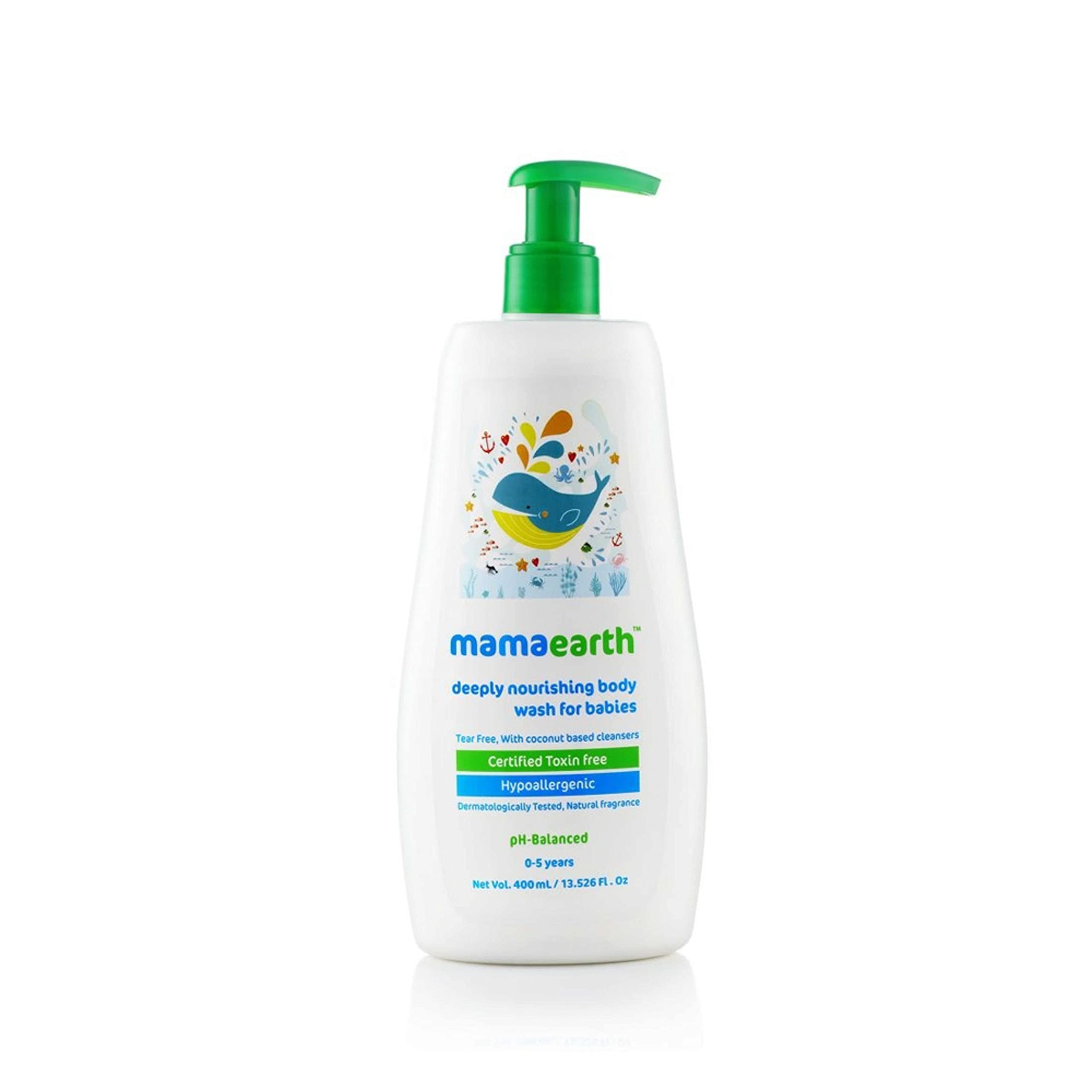 Mamaearth Deeply Nourishing Baby Wash
