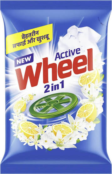 Wheel Active 2-In-1 Detergent Powder