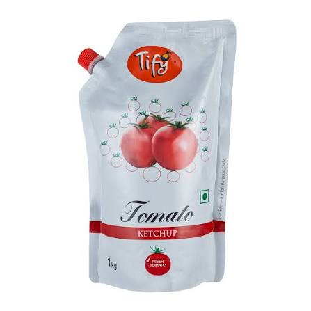 Tify Tomato Ketchup, 1 kg Pouch
